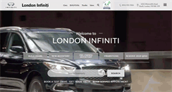 Desktop Screenshot of londoninfiniti.com